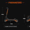 Scooter elétrica Kukirin G3 Pro, motor duplo (2) Scooter elétrica Kukirin G3 Pro, motor duplo