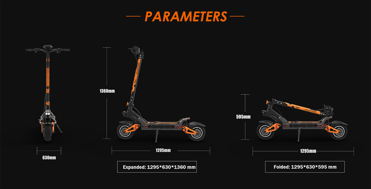 Scooter elétrica Kukirin G3 Pro, motor duplo