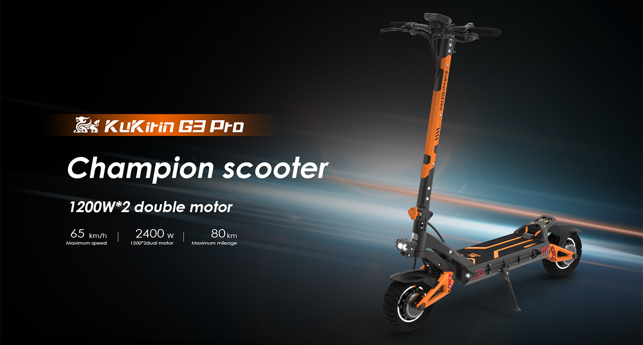 Scooter elétrica Kukirin G3 Pro, motor duplo (4)