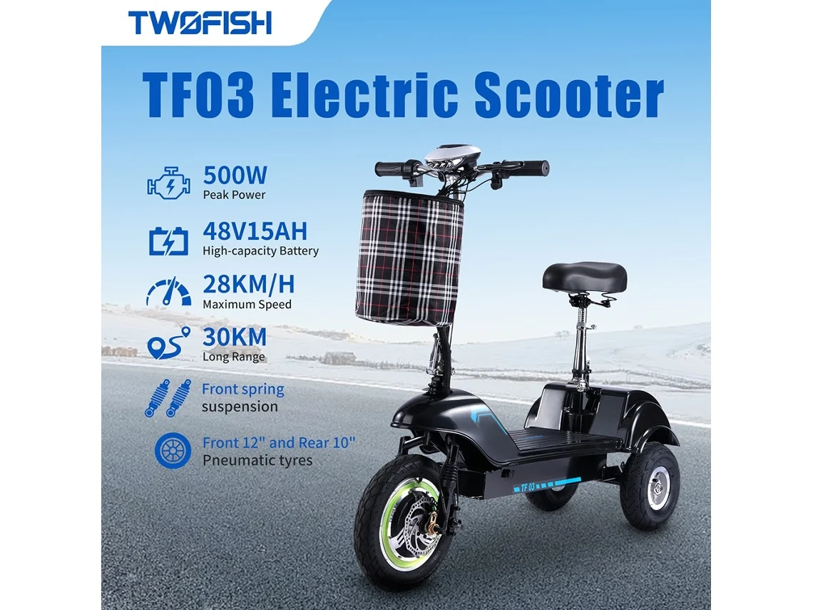 Trotiineta Elétrica Twofish Tf03 (4)