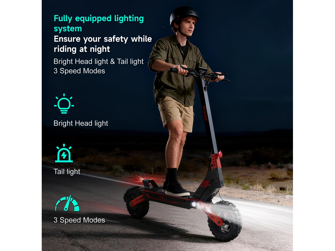 Trotinete Elétrica Gokeep F5 Para Adulto (3)