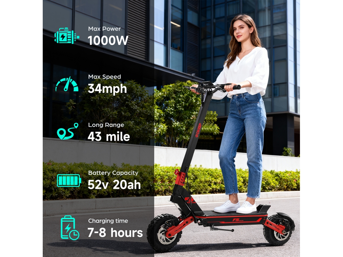 Trotinete Elétrica Gokeep F5 Para Adulto (4)