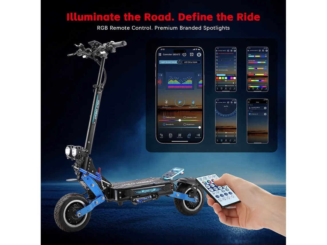 Trotinete Elétrica Halo Knight T108 (3)