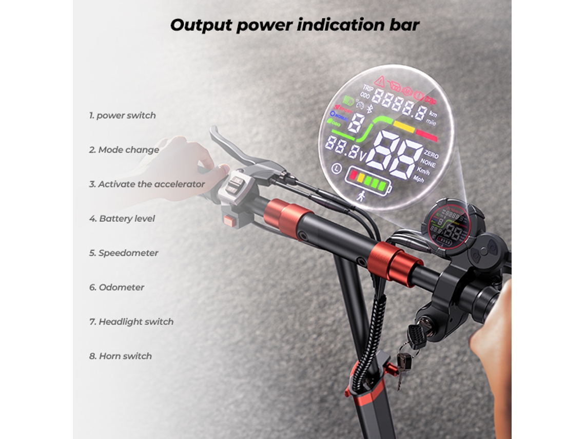 Trotinete Elétrica Iscooter IX5S 11 (3)