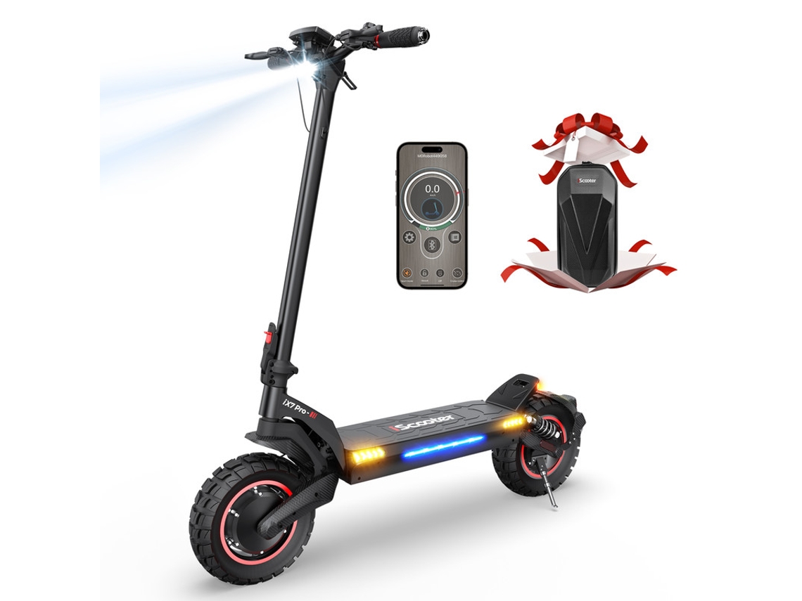 Trotinete Elétrica Iscooter Ix7 Pro Motor Duplo 1000w X2