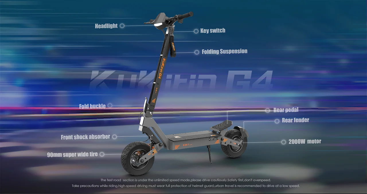 Trotinete Elétrica Kukirin G4 (1)