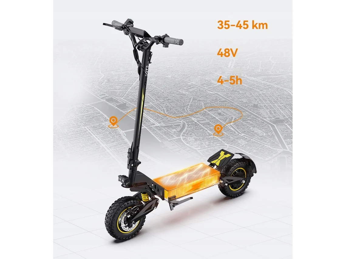 Trotinete Elétrica Ootd T10, 500w 48v 13ah, Velocidade Máxima De 55 Kmh, 11 Polegadas (1)
