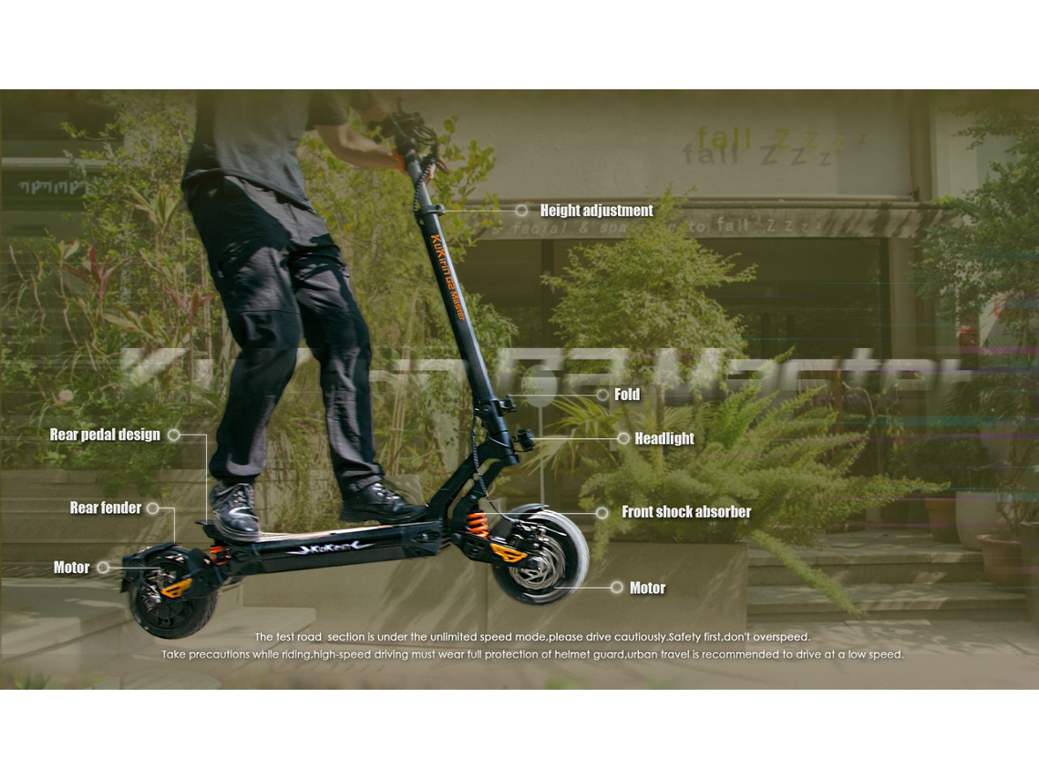 Trotinete Elétrico Kukirin G2 Master Pneu 10 Polegadas (2)